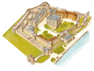 Der Tower von London. London